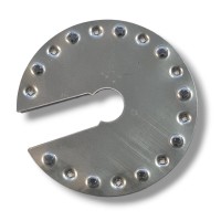 Rondella di messa a terra variante IV rotonda con foro Ø44mm