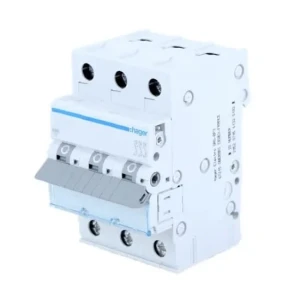 Interruttore magnetotermico Hager B 10A 3P 6kA
