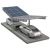 Parcheggio fotovoltaico per 2 Veicoli T 11,4m x 3,3m Carport GPV-101-08