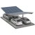 Parcheggio fotovoltaico per 4 Veicoli T 11,4m x 5,2m Carport GPV-101-13