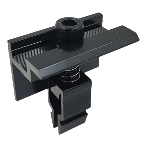 Morsetto terminale H30 KLIK verniciatura nero L50 (tipo 2) PV-03-28