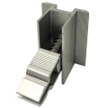 Morsetto centrale KLIK verniciatura argento L50 (tipo 2) PV-04-13 (2)