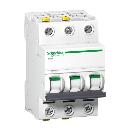 Interruttore automatico magnetotermico B 16A 3P 6kA iC60N-B16-3 Acti9 A9F03316 SCHNEIDER ELECTRIC GPV-401-39