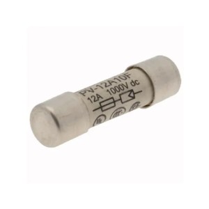 Fusibile fotovoltaico Eaton gPV 10x38 12A 1000V DC ceramico