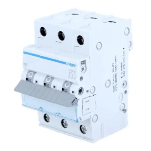 Interruttore magnetotermico Hager C 25A 3P 6kA