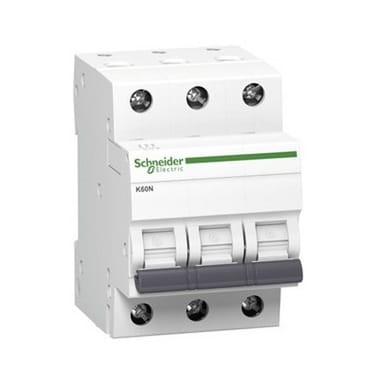 Interruttore automatico B 16A 3P 6kA K60N-B16-3 Acti9 A9K01316 SCHNEIDER ELECTRIC GPV-401-74