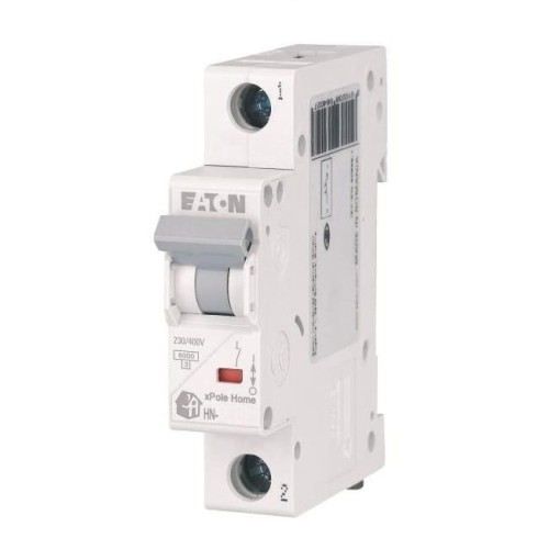 Interruttore automatico B 6A 1P 6kA HN-B6/1 xPole Home 194818 EATON GPV-401-90