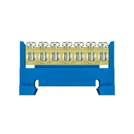 Barra neutra per guida -7 blu - base bassa GPV-401-98