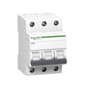 Interruttore automatico C 16A 3P 6kA K60N-C16-3 Acti9 A9K02316 SCHNEIDER ELECTRIC