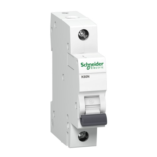 Interruttore automatico B 6A 1P 6kA K60N-B6-1 Acti9 A9K01106 SCHNEIDER ELECTRIC GPV-401-123