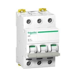Interruttore di isolamento 3 fasi 3P 40A 400V AC iSW-40-3 Acti9 A9S65340 SCHNEIDER ELECTRIC