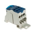ELEKTRO-PLAST Blocco di distribuzione 1 polo 125A TH35 blu UKK-125 GPV-401-214