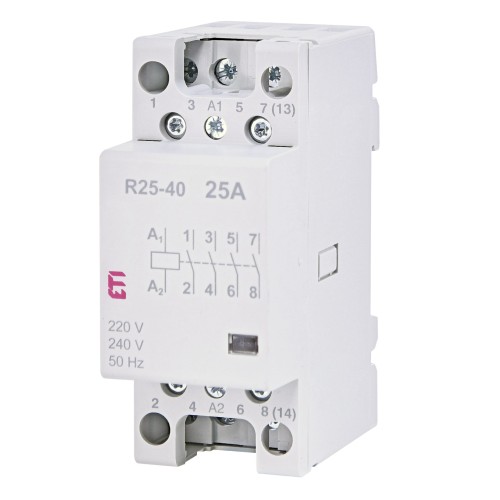 ETI Contattore modulare 230V AC 4NO 25A GPV-401-228