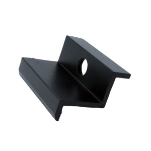 Morsetto terminale H30 Alluminio 6060 Foro M8 verniciato