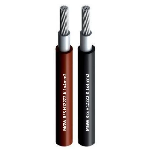 Cavo solare DC 1x4mm2 rosso MG Wires Classe D - CPR PV-200-dc1x4-02