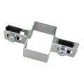 Staffa intermedia per pannelli di recinzione 40x60 zincata GPV-700-04 (2)