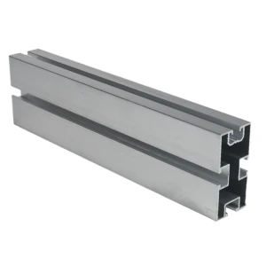 Profilo in alluminio 80x40x2210mm per vite esagonale M10 fotovoltaico