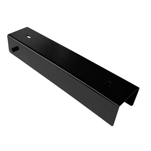 Profilo a U connettore supporto per zoccolatura 250x50 Nero GPV-700-37