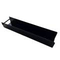 Profilo a U connettore supporto per zoccolatura 250x50 Nero GPV-700-37 (2)