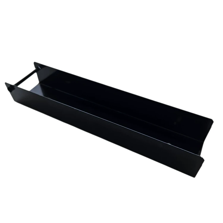 Profilo a U connettore supporto per zoccolatura 250x50 Nero GPV-700-37 (2)