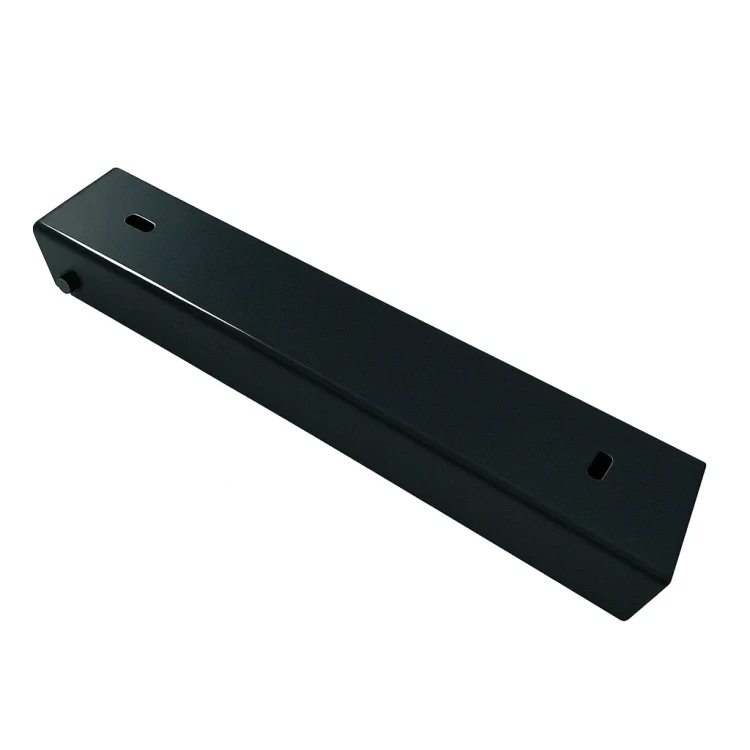 Profilo a C di collegamento per muretto 300x55 nero GPV-700-47