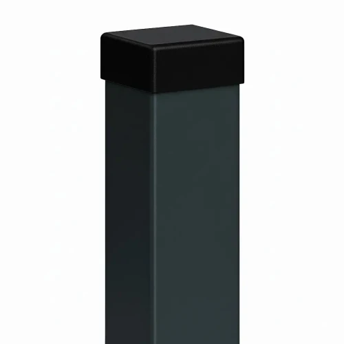 Palo per recinzione 80x80x2 mm, lunghezza 2,4 m, grigio antracite GPV-700-73 (1)