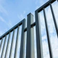 Palo per recinzione 80x80x2 mm, lunghezza 2,4 m, grigio antracite GPV-700-73 (4)