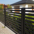 Palo per recinzione 80x80x2 mm, lunghezza 2,4 m, nero GPV-700-74 (4)