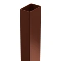 Palo per recinzione 60x40x1,2 mm, lunghezza 2,4 m, marrone GPV-700-68 (2)