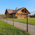 Palo per recinzione 60x40x1,2 mm, lunghezza 2,4 m, marrone GPV-700-68 (4)