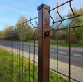 Palo per recinzione 60x40x1,2 mm, lunghezza 2,4 m, marrone GPV-700-68 (5)