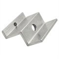 [RDY] Morsetto terminale H40 L50 grezzo con pin di messa a terra PV-03-80 (3)