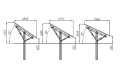 Kit Solare T1V Light struttura fotovoltaica a terra per 6 pannelli GPV-T1V-L6 (3)