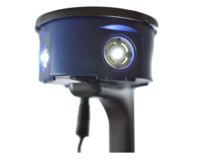 Repellente per roditori faine topi ratti Viano Quattro-LED ultrasuoni 360° 4 altoparlanti LED 200m 1000m²