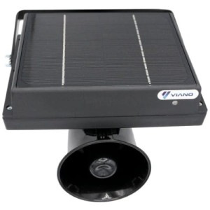 Viano OP1 Dissuasore Solare per Uccelli 12V con Sensore Radar 310° e Batteria Li-Ion 8Ah