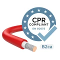 Cavo per impianti fotovoltaici H1Z2Z2-K classe B2 (CPR) Rosso 10mm NON INFIAMMABILE 000-115 (2)