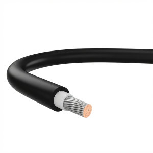Cavo per impianti fotovoltaici H1Z2Z2-K classe B2 (CPR) Nero 4mm NON INFIAMMABILE