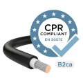Cavo per impianti fotovoltaici H1Z2Z2-K classe B2 (CPR) Nero 10mm NON INFIAMMABILE 000-118 (2)