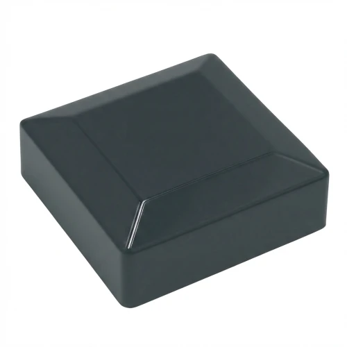 Cappuccio copripalo per recinzione 100x100 grafite 000-133 (1)
