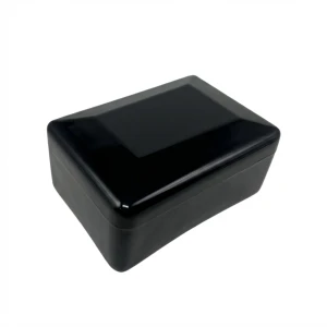 Copripalo cappuccio tappo di chiusura per palo di recinzione 60x40 nero