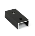Connettore a profilo 10cm Anodizzato PV-18-04