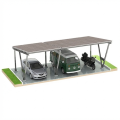 Parcheggio fotovoltaico VICA per 3 veicoli Carport 2+1 moduli GPV-105-09 (1)