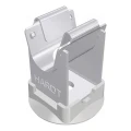 Paletto basso per filo con base in plastica h=20mm acciaio inox resistente agli acidi 000-149 (3)