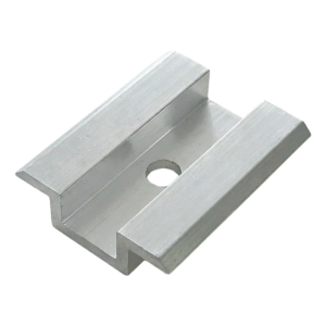 Morsetto centrale H11 L50 basso Alluminio 6060