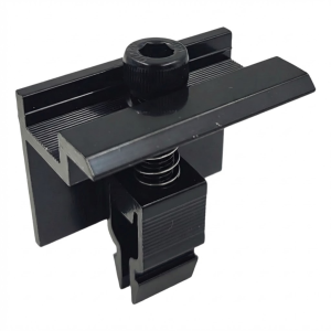 Morsetto laterale H35 L50 Klik (tipo 2) Verniciato nero