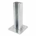 Base per palo di recinzione 60x40 zincata 000-151 (1)