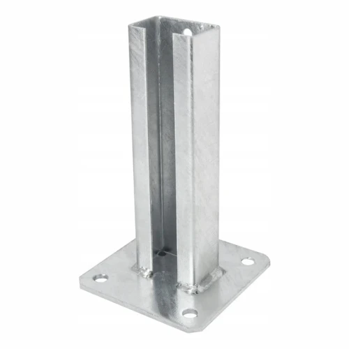 Base per palo di recinzione 60x40 zincata 000-151 (1)