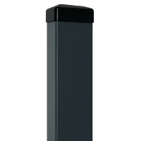 Paletto per recinzione 60x40x1,2 mm, lunghezza 2,0 m, grafite RAL 7016