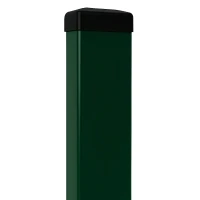 Paletto per recinzione 60x40x1,2 mm, lunghezza 2,0 m, verde RAL 6005