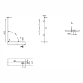 Angolare per trave KB-1 100x75x30x2.5 000-119 (2)